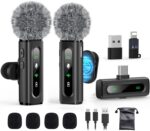 USB C Lavalier Microphone Wireless Mini Mic for Type-C Android Phone/Tablet/PC V... - Image 2