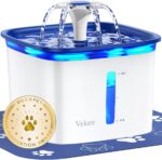 Veken Innovation Award Winner 95oz/2.8L Pet Fountain, Automatic Cat Water Founta... - Image 2