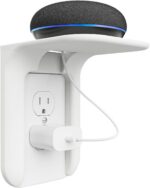 WALI Outlet Shelf Wall Holder, Bathroom Shelf up to 10lbs Standard Vertical Dupl... - Image 2