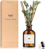 WEALD TRIBE Flower Reed Diffuser Set Eucalyptus & Lavender Scent for Room Bathro... - Image 2