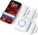 WiFi Door Sensor Chime, Smart Door Open Alert Window Sensor for Business/Home/Ki... - Image 2