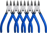 Wire Cutters 5 Pack, 6.5 inch,KAIHAOWIN Flush Cutters Diagonal Cutters Side Cutt... - Image 2