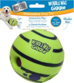 Wobble Wag Giggle Ball, Interactive Dog Toy, Fun Giggle Sounds When Rolled or Sh... - Image 2