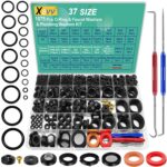 XBVV 37 Size 1075 Pcs Faucet Washers & O-Rings Kit & Plumbing Gasket 3-in-1 Home... - Image 2