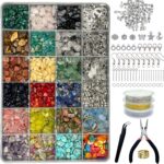 Xmada Jewelry Making Supplies Kit - 1587 PCS Beads, Crystal Beads, Jewelry Plier... - Image 2