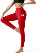 YUDSUD High Waisted Leggings for Women - Tummy Control Yoga Pants for Workout Ru... - Image 2