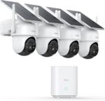 aosu Security Cameras Outdoor Wireless, 4 Cam-Kit, No Subscription Required, Sol... - Image 2