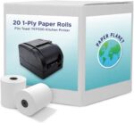 1-Ply White Bond Paper for Toast Kitchen Printer by Paper Planet | 20 Rolls | Co... - Image 2