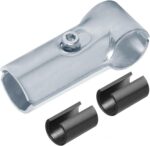 10 Sets T Pipe Connectors Tee Clamps, Fits 3/4" EMT Conduit Directly, Includes A... - Image 2