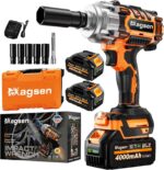 1/2" Cordless Impact Wrench, 900Ft-lbs (1200N.m) Brushless High Torque Impact Gu... - Image 2