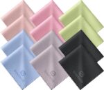 12 Pack Microfiber Lens Cleaning Cloths – Ultra-Soft, Scratch-Free Eyeglass Clot... - Image 2