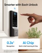 eufy Security Smart Lock C220, Fingerprint Keyless Entry Door Lock, Built-in Wi-... - Image 3