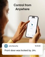 eufy Security Smart Lock C220, Fingerprint Keyless Entry Door Lock, Built-in Wi-... - Image 5