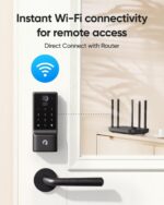 eufy Security Smart Lock C220, Fingerprint Keyless Entry Door Lock, Built-in Wi-... - Image 6