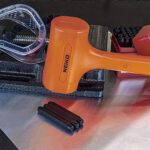 NEIKO 02847A 2 LB Dead Blow Hammer, Neon Orange | Unibody Molded | Checkered Gri... - Image 7