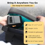 SUPVAN T50M Pro Bluetooth Label Maker Machine with 3 Tapes, Wide Waterproof Labe... - Image 9