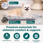 FurHaven ThermaNAP Self Warming Cat Mat, Dog Bed for Crates with Self-Warming Te... - Image 6