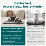 FurHaven ThermaNAP Self Warming Cat Mat, Dog Bed for Crates with Self-Warming Te... - Image 8
