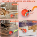 BABORUI 2Pack Interactive Cat Toy Ball - Automatic Interactive Cat Toys for Indo... - Image 7