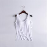 Nantdog Tank Tops with Built in Bras for Women Sports Cute Cami Workout Plus Siz... - Image 4
