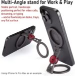 Magnetic Phone Stand & Fidget Spinner Combo– Hands-Free Holder for iPhone 12-17/... - Image 4