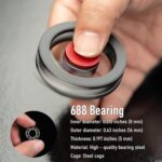 Magnetic Phone Stand & Fidget Spinner Combo– Hands-Free Holder for iPhone 12-17/... - Image 9