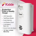 Kidde Carbon Monoxide Detector, Plug-in Carbon Monoxide Detector with AA Battery... - Image 3
