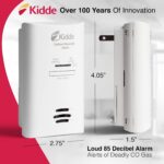 Kidde Carbon Monoxide Detector, Plug-in Carbon Monoxide Detector with AA Battery... - Image 5