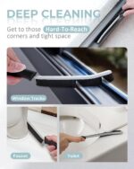 SXhyf Crevice Cleaning Brush - Grout Scrub Brush, House Cleaning Supplies, Gap C... - Image 3