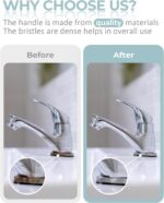 SXhyf Crevice Cleaning Brush - Grout Scrub Brush, House Cleaning Supplies, Gap C... - Image 5