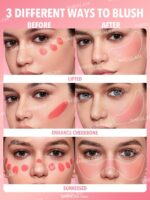 SHEGLAM Color Bloom Liquid Blush Makeup for Cheeks Matte Finish -004 Hot Topic - Image 5