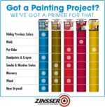 Zinsser 286258 Bulls Eye 1-2-3 All Surface Primer, Quart, Gray - Image 4