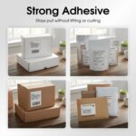 4" X 5" Matte White Printable Shipping Labels (250 Sheets, 1000 Stickers) Addres... - Image 6