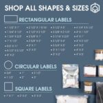 4" X 5" Matte White Printable Shipping Labels (250 Sheets, 1000 Stickers) Addres... - Image 8