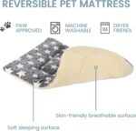 Dog Bed mat Pet mat Dog Box mat Machine Washable Grey (33x23x1.5in) - Image 5