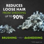 FURminator Large Dog Undercoat deShedding Tool for Long Hair, Reduces Loose Hair... - Image 5