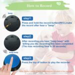 Gelabur Set of 4 Dog Buttons for Communication, Voice Recordable Buttons for Cla... - Image 5