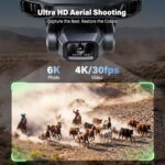Bwine F7GIM 6K Photo Drone with Camera for Adults, 3-Axis Brushless Gimbal, 4K/3... - Image 4