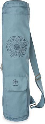 Gaiam Cargo Yoga Mat Bag, Full-Zipper Yoga Mat Carrier with Adjustable Strap, Fr... - Image 3