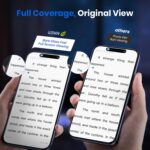 WSKEN Privacy Screen Protector for iPhone 17 Pro Max - Full Coverage Tempered Gl... - Image 4
