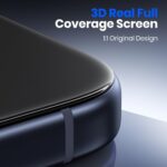 WSKEN Privacy Screen Protector for iPhone 17 Pro Max - Full Coverage Tempered Gl... - Image 9
