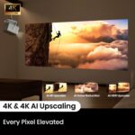 Hisense M2 Pro, Triple Laser Smart Portable Lifestyle Projector, 4K UHD, 65” – 2... - Image 8