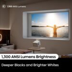Hisense M2 Pro, Triple Laser Smart Portable Lifestyle Projector, 4K UHD, 65” – 2... - Image 13