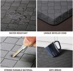 HappyTrends Floor Mat Cushioned Anti-Fatigue ,17.3"x28",Thick Waterproof Non-Sli... - Image 4