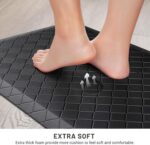 HappyTrends Floor Mat Cushioned Anti-Fatigue ,17.3"x28",Thick Waterproof Non-Sli... - Image 5
