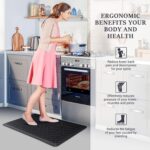 HappyTrends Floor Mat Cushioned Anti-Fatigue ,17.3"x28",Thick Waterproof Non-Sli... - Image 7
