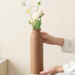 10.4 inches Tall Decorative Ceramic Vase Set, 3 Pieces, Nordic Modern Boho Style... - Image 5