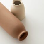 10.4 inches Tall Decorative Ceramic Vase Set, 3 Pieces, Nordic Modern Boho Style... - Image 9