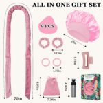 Gwabee No Heat Overnight Curl Headband, 70" Soft Ribbon Curl Wrap for Long Hair ... - Image 6