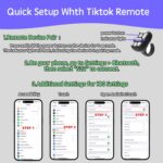 Novzix TikTok Scrolling Ring for iPhone - Viral TikTok Scroll Device, Wireless F... - Image 8